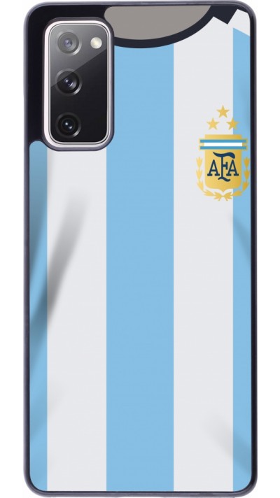 Coque Samsung Galaxy S20 FE 5G - Maillot de football Argentine 2022 personnalisable