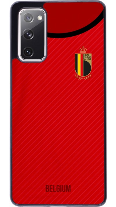 Samsung Galaxy S20 FE 5G Case Hülle - Belgien 2022 personalisierbares Fußballtrikot