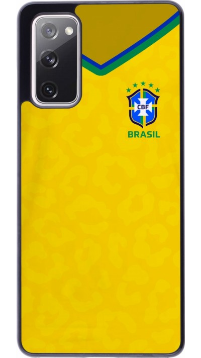 Samsung Galaxy S20 FE 5G Case Hülle - Brasilien 2022 personalisierbares Fußballtrikot