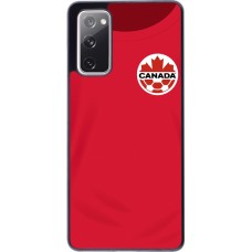 Coque Samsung Galaxy S20 FE 5G - Maillot de football Canada 2022 personnalisable