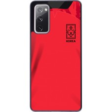 Coque Samsung Galaxy S20 FE 5G - Maillot de football Corée du Sud 2022 personnalisable