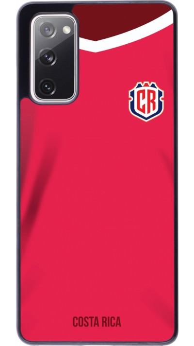 Coque Samsung Galaxy S20 FE 5G - Maillot de football Costa Rica 2022 personnalisable