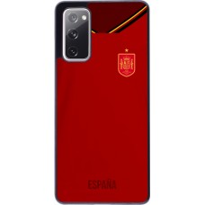 Coque Samsung Galaxy S20 FE 5G - Maillot de football Espagne 2022 personnalisable