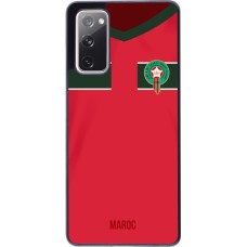 Coque Samsung Galaxy S20 FE 5G - Maillot de football Maroc 2022 personnalisable