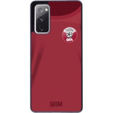 Samsung Galaxy S20 FE 5G Case Hülle - Katar 2022 personalisierbares Fussballtrikot