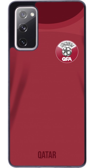 Coque Samsung Galaxy S20 FE 5G - Maillot de football Qatar 2022 personnalisable