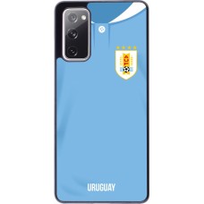 Samsung Galaxy S20 FE 5G Case Hülle - Uruguay 2022 personalisierbares Fussballtrikot