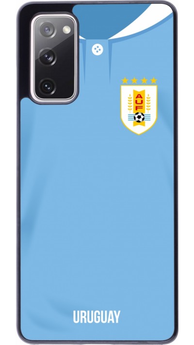 Coque Samsung Galaxy S20 FE 5G - Maillot de football Uruguay 2022 personnalisable
