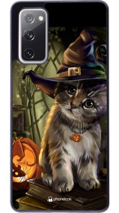 Coque Samsung Galaxy S20 FE - Halloween 21 Witch cat