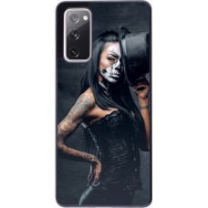 Samsung Galaxy S20 FE 5G Case Hülle - Halloween 22 Tattooed Girl