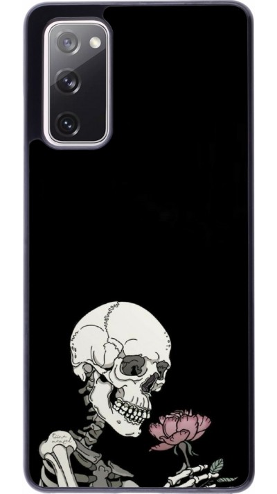 Coque Samsung Galaxy S20 FE 5G - Halloween 2023 rose and skeleton