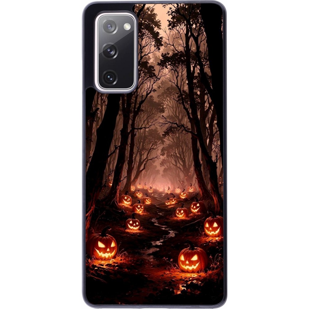 Samsung Galaxy S20 FE 5G Case Hülle - Halloween 2025 Road of Terrifying Pumpkins