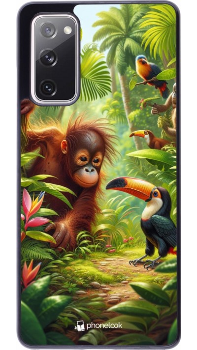 Samsung Galaxy S20 FE 5G Case Hülle - Tropischer Dschungel Tayrona