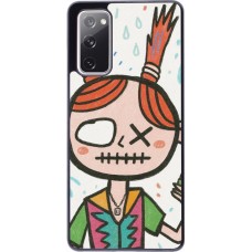 Samsung Galaxy S20 FE 5G Case Hülle - Little Girl Sketch