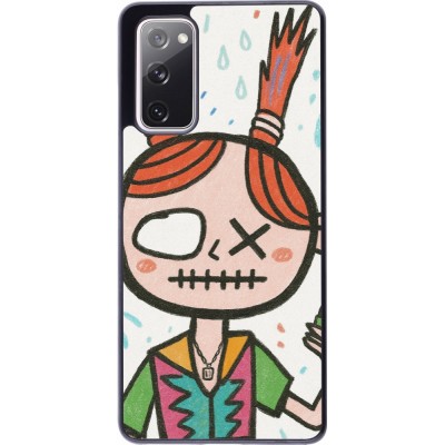 Samsung Galaxy S20 FE 5G Case Hülle - Little Girl Sketch
