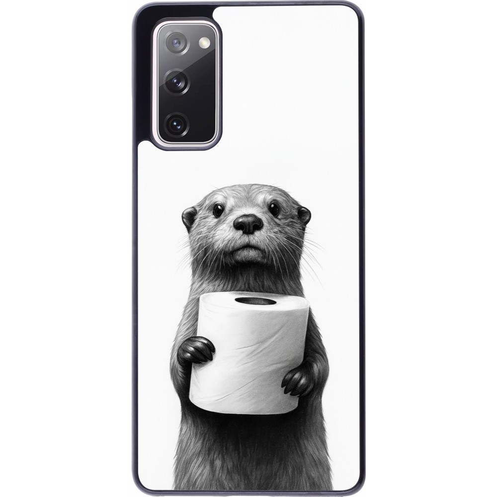 Coque Samsung Galaxy S20 FE 5G - Loutre papier de toilette