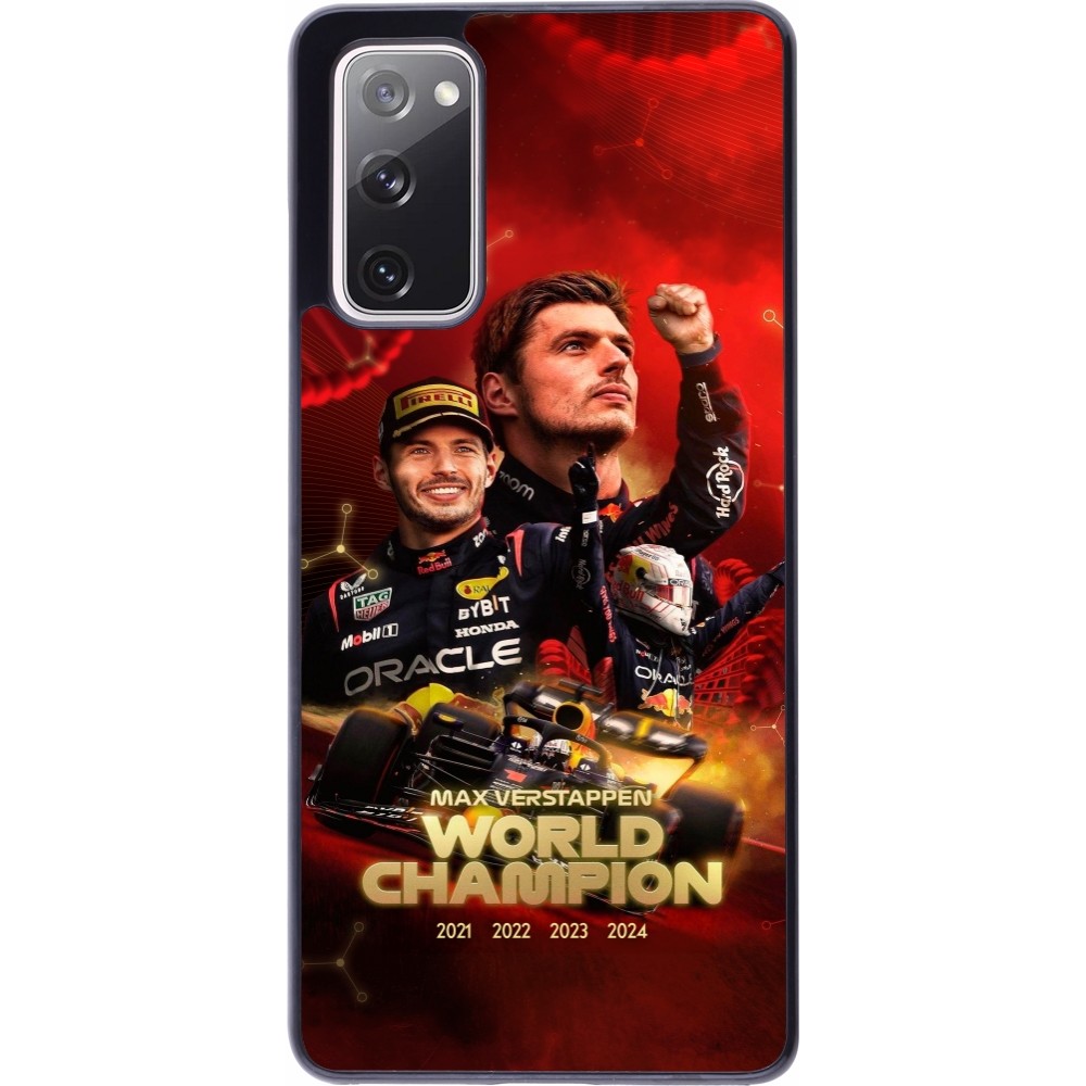 Samsung Galaxy S20 FE 5G Case Hülle - Max Verstappen Champion 2023