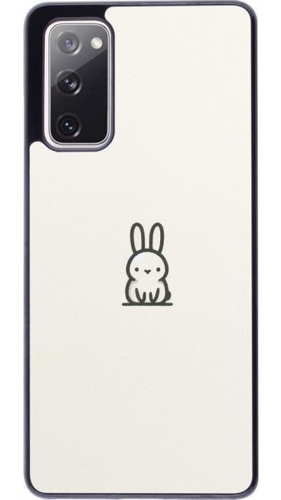 Coque Samsung Galaxy S20 FE 5G - Minimal bunny cutie