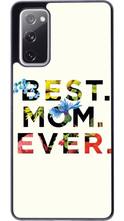 Samsung Galaxy S20 FE 5G Case Hülle - Mom 2023 best Mom ever flowers