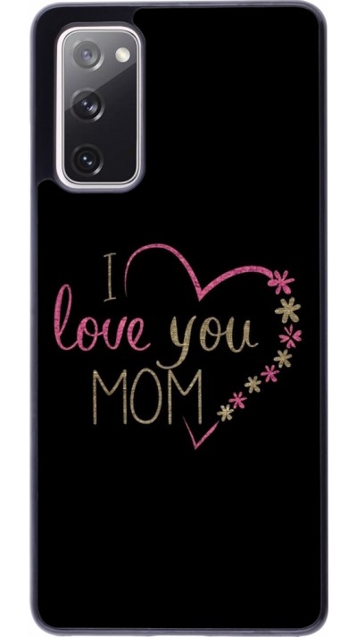 Samsung Galaxy S20 FE 5G Case Hülle - Mom 2024 I love you Mom Hertz