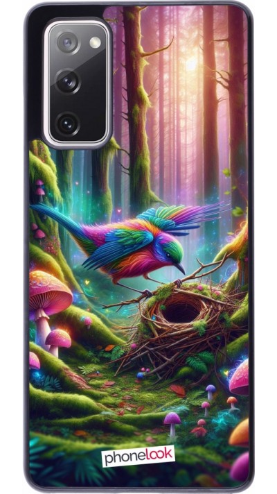 Coque Samsung Galaxy S20 FE 5G - Oiseau Nid Forêt