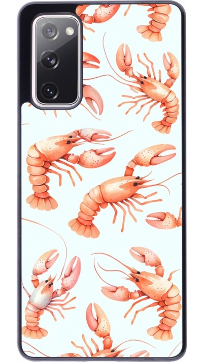 Coque Samsung Galaxy S20 FE 5G - Pattern de homards pastels