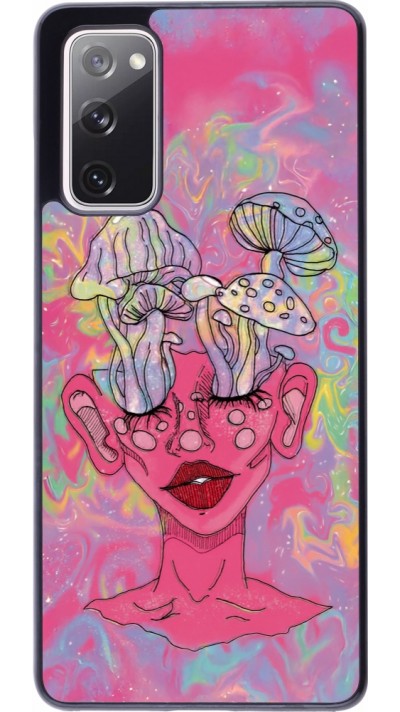 Coque Samsung Galaxy S20 FE 5G - Psychedelic pink mushroom