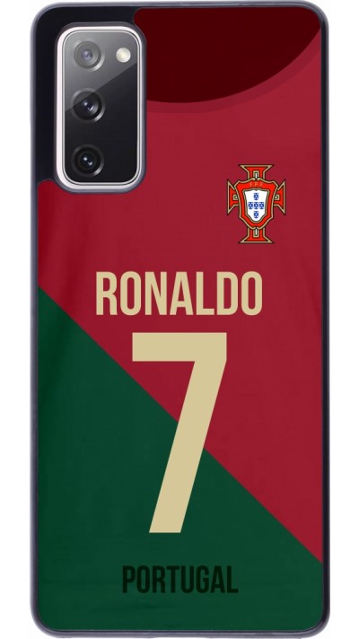 Coque Samsung Galaxy S20 FE 5G - Football shirt Ronaldo Portugal