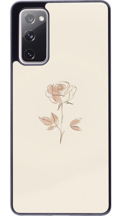 Coque Samsung Galaxy S20 FE 5G - Sable Rose Minimaliste