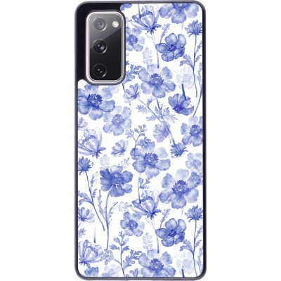 Coque Samsung Galaxy S20 FE 5G - Spring 23 watercolor blue flowers