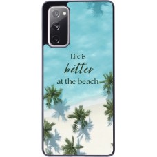 Samsung Galaxy S20 FE 5G Case Hülle - Summer 2025 Life is better at the beach