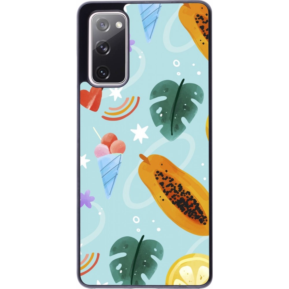Coque Samsung Galaxy S20 FE 5G - Summer 2025 Pattern papaya