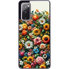 Samsung Galaxy S20 FE 5G Case Hülle - Sommer Blumenmuster