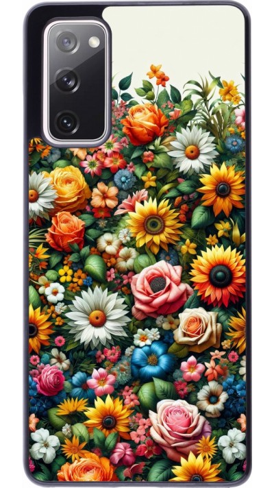 Samsung Galaxy S20 FE 5G Case Hülle - Sommer Blumenmuster