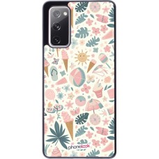Coque Samsung Galaxy S20 FE 5G - Summer Pink Pattern
