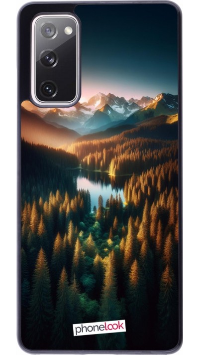 Coque Samsung Galaxy S20 FE 5G - Sunset Forest Lake