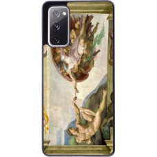 Coque Samsung Galaxy S20 FE 5G - Tableau art - La Création d’Adam - Michel-Ange