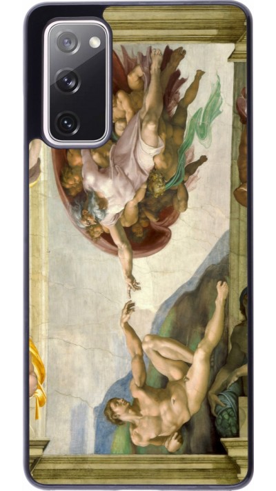 Coque Samsung Galaxy S20 FE 5G - Tableau art - La Création d’Adam - Michel-Ange