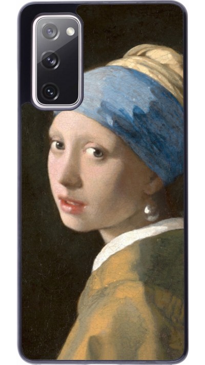 Coque Samsung Galaxy S20 FE 5G - Tableau art - La Jeune fille à la perle - Johannes Vermeer