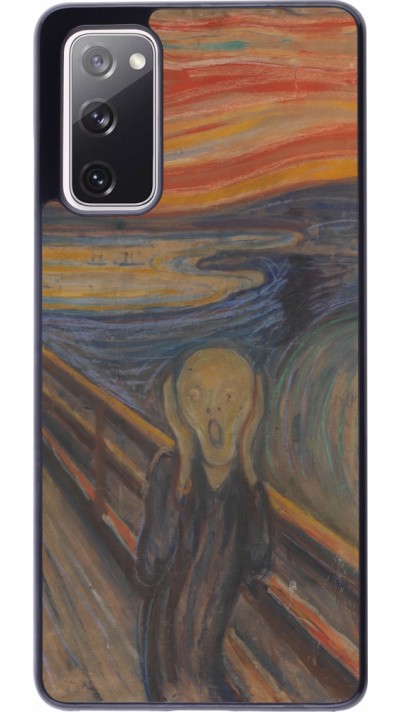 Coque Samsung Galaxy S20 FE 5G - Tableau art - Le Cri - Edvard Munch