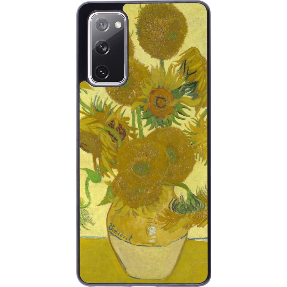Coque Samsung Galaxy S20 FE 5G - Tableau art - Les Tournesols - Van Gogh