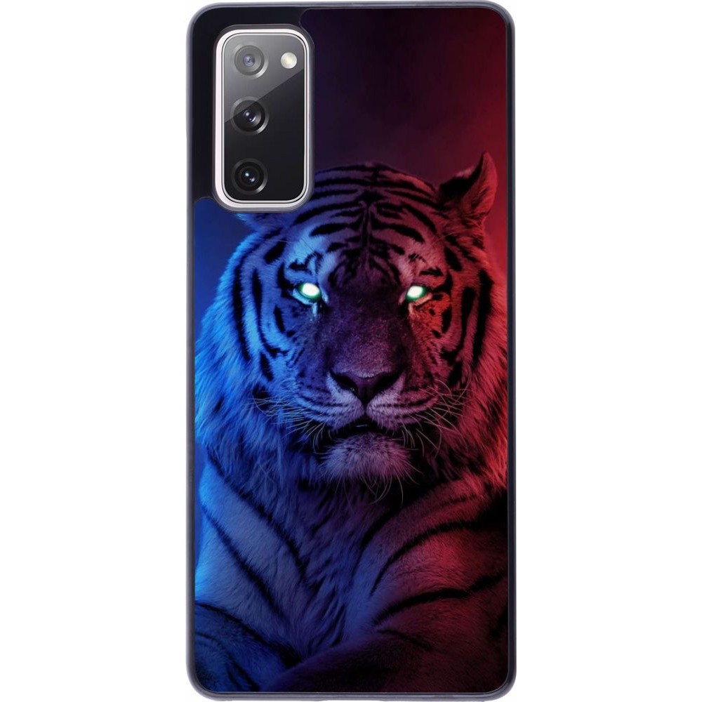 Hülle Samsung Galaxy S20 FE - Tiger Blue Red