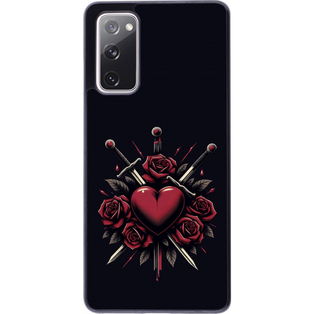 Samsung Galaxy S20 FE 5G Case Hülle - Valentine 2024 gothic love