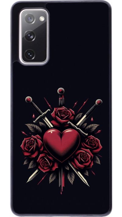 Samsung Galaxy S20 FE 5G Case Hülle - Valentine 2024 gothic love