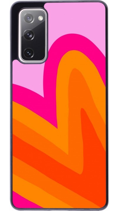 Coque Samsung Galaxy S20 FE 5G - Valentine 2024 heart gradient