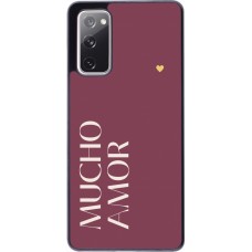 Coque Samsung Galaxy S20 FE 5G - Valentine 2024 mucho amor rosado
