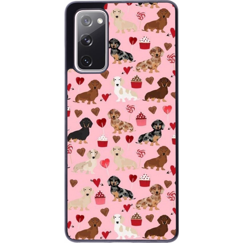 Samsung Galaxy S20 FE 5G Case Hülle - Valentine 2024 puppy love