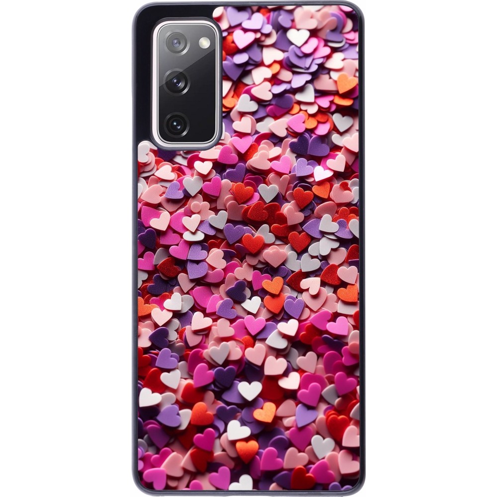 Samsung Galaxy S20 FE 5G Case Hülle - Valentin 2025 Konfetti