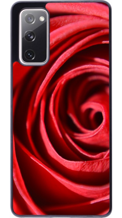 Coque Samsung Galaxy S20 FE 5G - Valentine 2023 close up rose