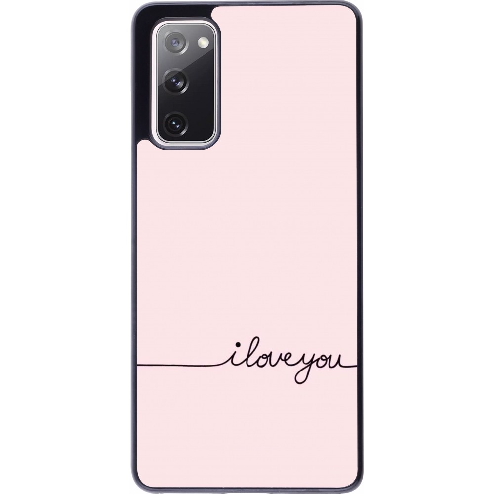 Coque Samsung Galaxy S20 FE 5G - Valentine 2023 i love you writing